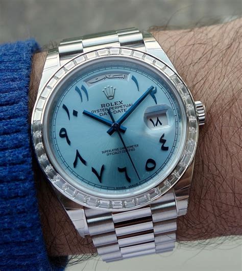 rolex logo arabo blog|rolex day date arabic.